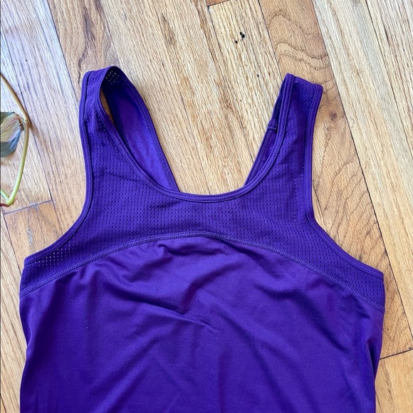 New w/o Tags Nike Pro Hypercool Women's Purple Racerback Tank Top Size Medium - Picture 2 of 6